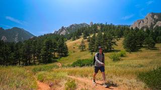 Hiking from Eldorado Springs to Boulder