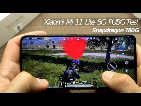 Mi 11 Lite 5G PUBG Test 6/128 ★ Snapdragon 780G PUBG ★ Gaming, Gyroscope, Temperatures, Throttling