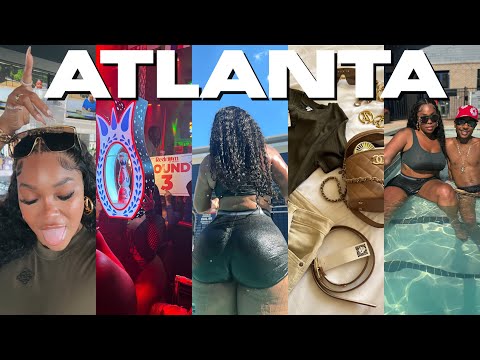 ATLANTA VLOG | LIT NIGHTLIFE • POOL PARTIES •SO MUCH GOOD FOOD •PASHA •TOAST ON LENNOX | Gina Jyneen