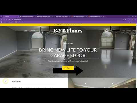 Website Analysis Video for B&B Floors