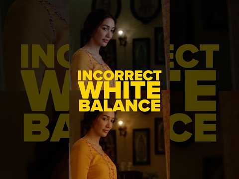 Incorrect white balance