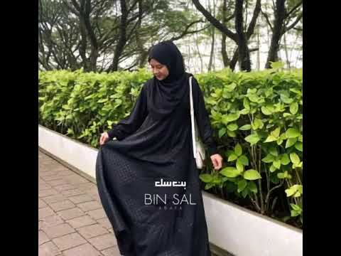 gamis abaya dengan bahan embos basic