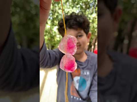 🪄Magic Ice Cubes🧊 Science Experiment for Kids | Fun Science for Kids #scienceforkids #kidsshorts