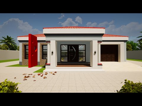 Small and Simple house design | Tuscan roof House Design  | Small house design