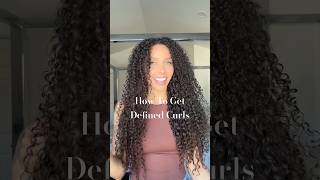 How to get defined curls EVERYTIME  #curlroutine #curls #curlyhair #curlyhairstyles #diffusers