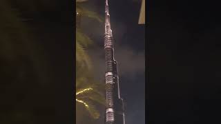 Burj khalifa Night view #dubai #travel #shorts #ytshorts #yt #eurekatourism