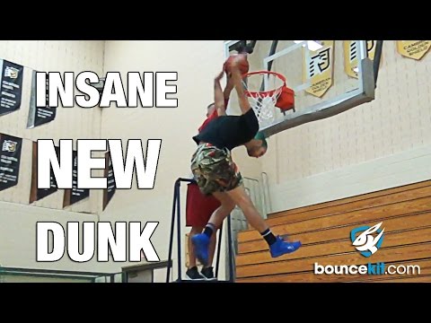 INSANE New Dunk!!! 6'1 Jordan Kilganon's "Upside Down" Dunk!