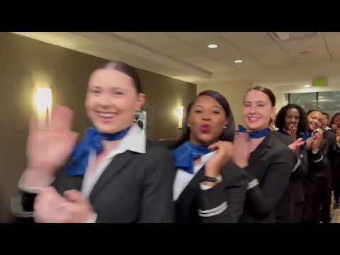 UNITED Class 2314 Flight Attendant Graduation