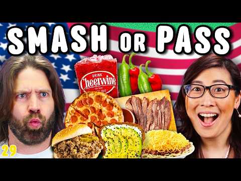 Smash or Pass: Iconic American State Foods! | ReactCAST