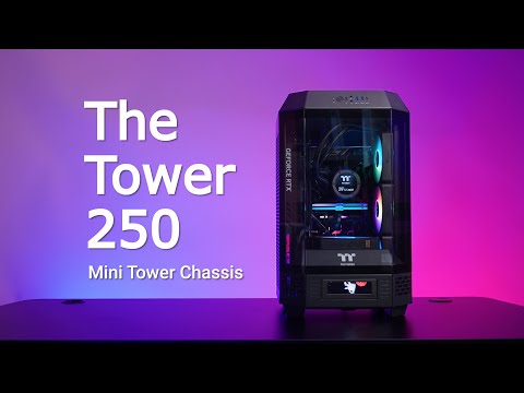 Thermaltake Science – The Tower 250 Mini Tower Chassis System & Thermal testing