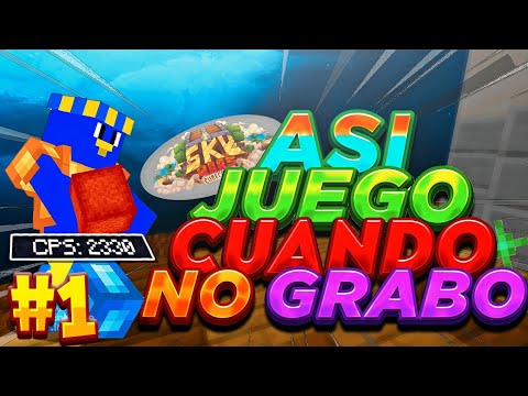 🔥 Así juego cuando no Grabo - CubeCraft Skywars 🔥| 2k 60fps