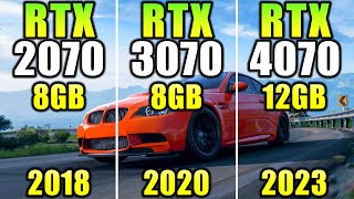 RTX 2070 vs RTX 3070 vs RTX 4070 - How Much Gaming Performance Improvement?