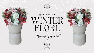 Create a Stunning Nontraditional, Christmas Winter Arrangement ￼| Unique Holiday Decor Ideas