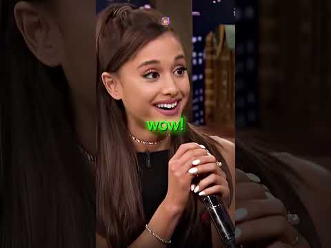 Ariana Grande Impersonates Beauty And The Beast 🤯