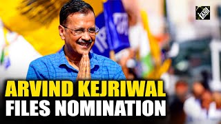 AAP national convenor Arvind Kejriwal files nomination from New Delhi Constituency | Delhi elections