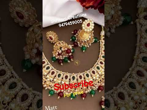 Trending jewellery || for more designs and price subscribe @shriharicreations #shorts #trending