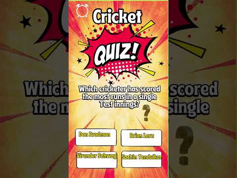 Ultimate Cricket Trivia Quiz