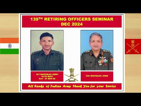 Retiring  Officers  Seminar, December 2024