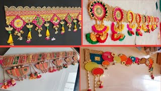 Latest Diwali Toran Design 2024/Designer Toran Making At Home /Bandanwar , Door Hanging design