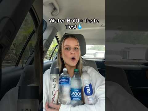 Which water is your favorite?💧 #water #waterbottle #tastetest #foodie #foodreview  #mukbang