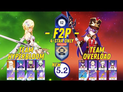 F2P Abyss 5.2 | 4 Star Only - Genshin Impact