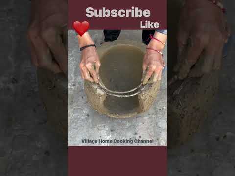 Traditional life Mitti ka chulha wood Stove clay oven 19th century life #shorts #ytshorts #art