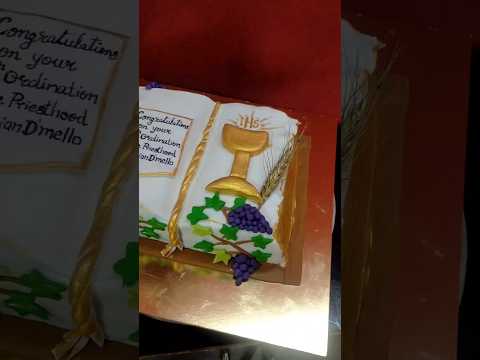 Cake for priest #shorts #cakedesign #youtubeshorts #clarisascreations