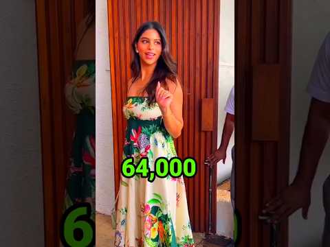 Suhana khan wearing very expensive outfit #shorts#trending