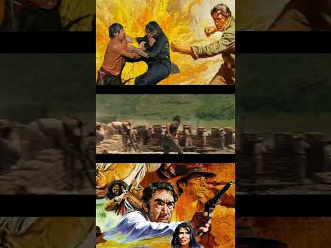 The Guns Of San Sebastian (1968) Indian Assault On Western Cowboy Settlement