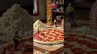 How pizza is made 🍕🍕🍕