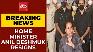 Maharashtra Home Minister Anil Deshmukh Resigns After HC Orders CBI Probe | Breaking News