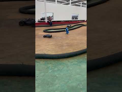 Traxxas rustler sends double!! 😳#rccar #hobby #fast #cars