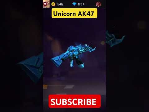 Free Fire Max Unicorn AK47 Ring #ff #freefire #garenafreefire #freefireshorts #freefiremax