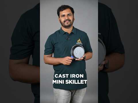 Mini but Mighty! 6" Pre-Seasoned Cast Iron Mini Skillet | Mannar Craft