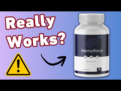 MemoForce Reviews - Legit Or Scam Supplement?