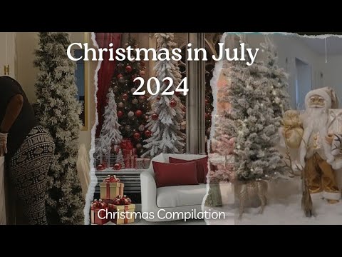 GET READY WITH ME for CHRISTMAS IN JULY 2024 #home #christmasinjuly