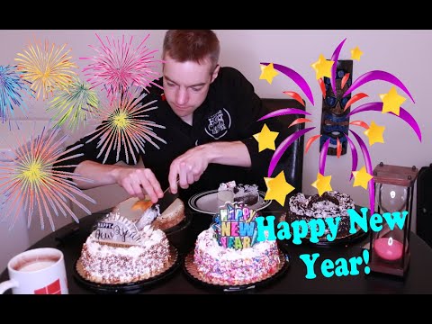 Celebrating New Year's Eve by Eating Four Cakes!