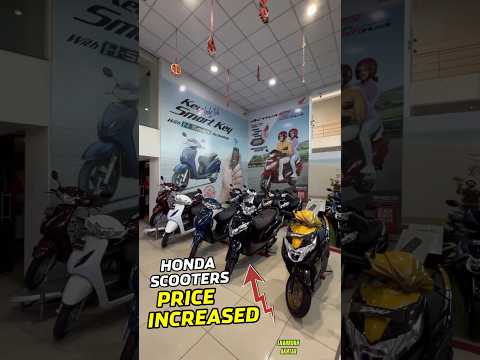 2025 All Latest Honda Scooters New Price List 🤩💯 #hondabike #hondascooter #activa #hondadio