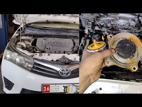 How To Change  2014 Toyota  Corolla  Water  Pump step by step