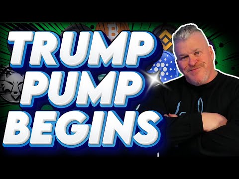 CRYPTO EXPLODES INTO A RECOVERY BOUNCE AS THE TRUMP PUMP BEGINS!