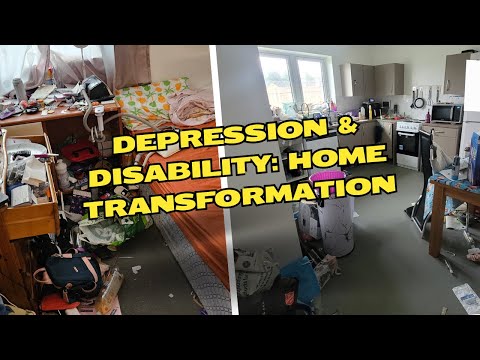 Cleaning for a Woman with Diabetes & Chronic Pain, Kitchen and Bedroom Transformation