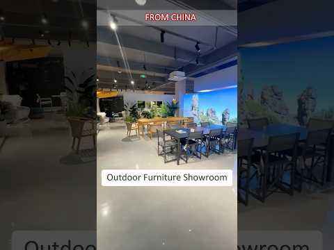 Discover the HIDDEN Gems of China's Outdoor Furniture Showroom!