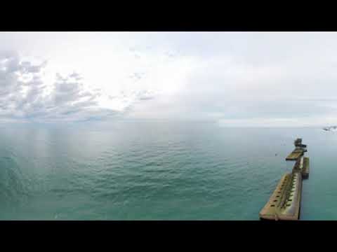 Normandy - France - Mulberry Harbour Arromanches-les-Bains - 360° Panorama