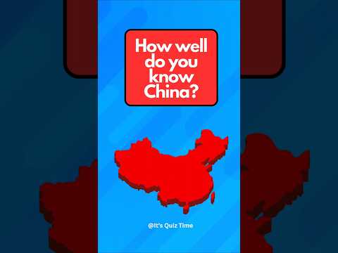 How well do you know about China? Quick quiz🧠 #quiz #trivia #china #countryquiz