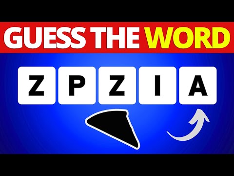 Can You Guess The Word From 5 Scrambled Letters?