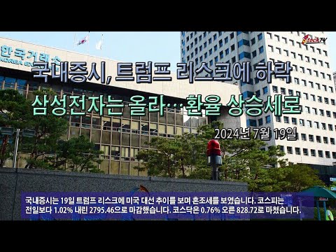 국내증시, 미 대선 눈치로 혼조세. 이차전지주 급등에 코스닥은 상승