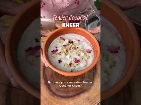 Vrat Waale Tender Coconut Kheer - Navratri friendly 🫶🏼