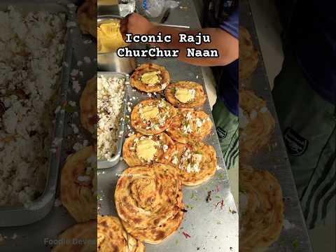 Delhi Legendary Iconic Raju Chur Chur Naan of Dwarka in just 200/- 🥶😲| #shorts #streetfood #delhi