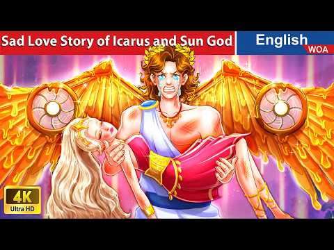 Sad Love Story of Icarus and Sun God 😢 Bedtime Stories 🌛 Fairy Tales  @WOAFairyTalesEnglish