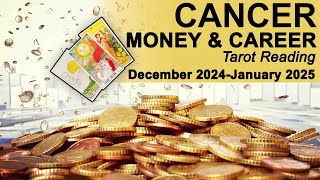 CANCER MONEY & CAREER TAROT "INCOMING NEWS REQUIRES A FAST RESPONSE" December 2024 to January 2024